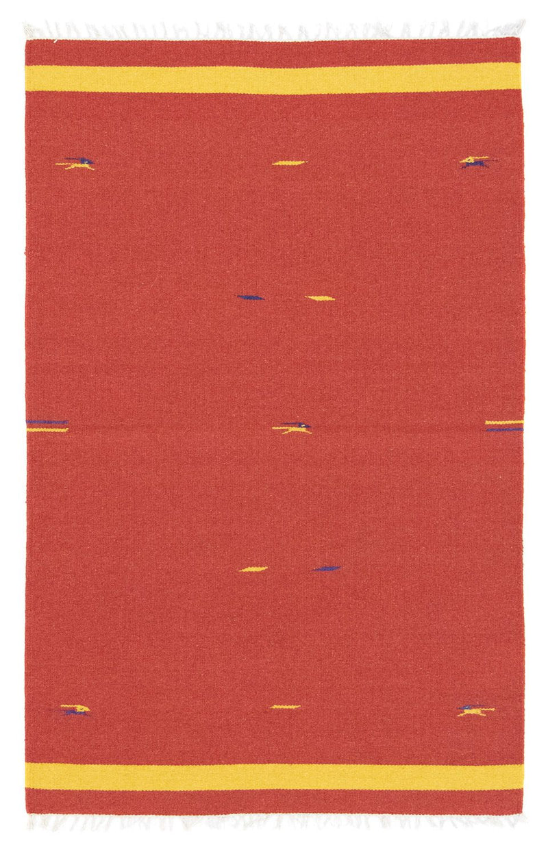 キリム モダン 絨毯 180x120cm - ウールラグ