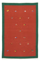 キリム モダン 絨毯 180x120cm - ウールラグ