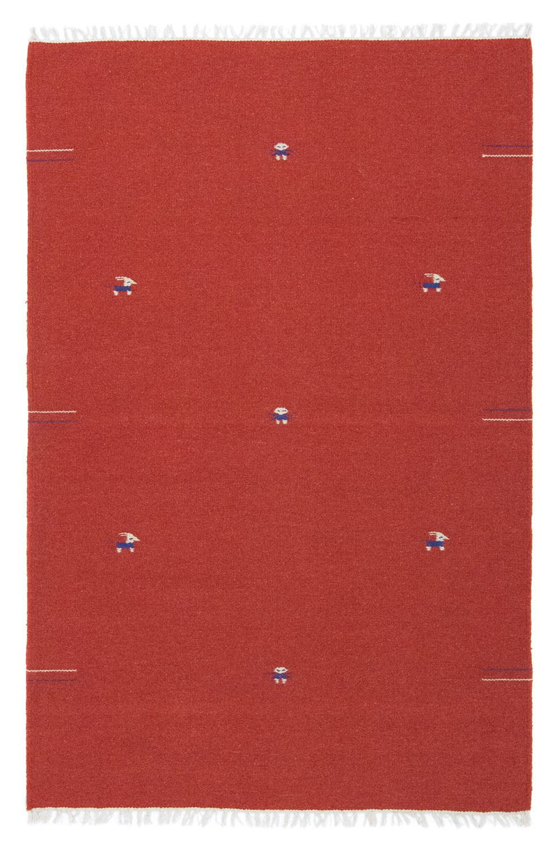 キリム モダン 絨毯 180x120cm - ウールラグ