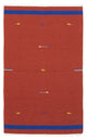 キリム モダン 絨毯 180x120cm - ウールラグ