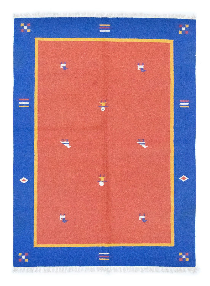 キリム モダン 絨毯 200x140cm - ウールラグ
