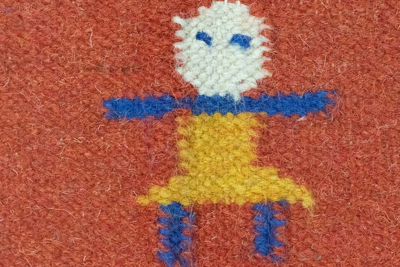 キリム モダン 絨毯 200x140cm - ウールラグ