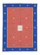キリム モダン 絨毯 200x140cm - ウールラグ