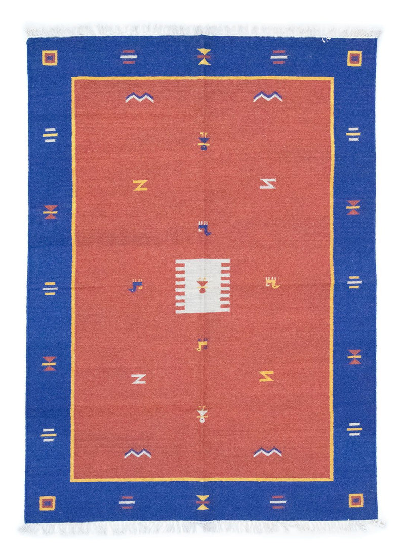キリム モダン 絨毯 200x140cm - ウールラグ