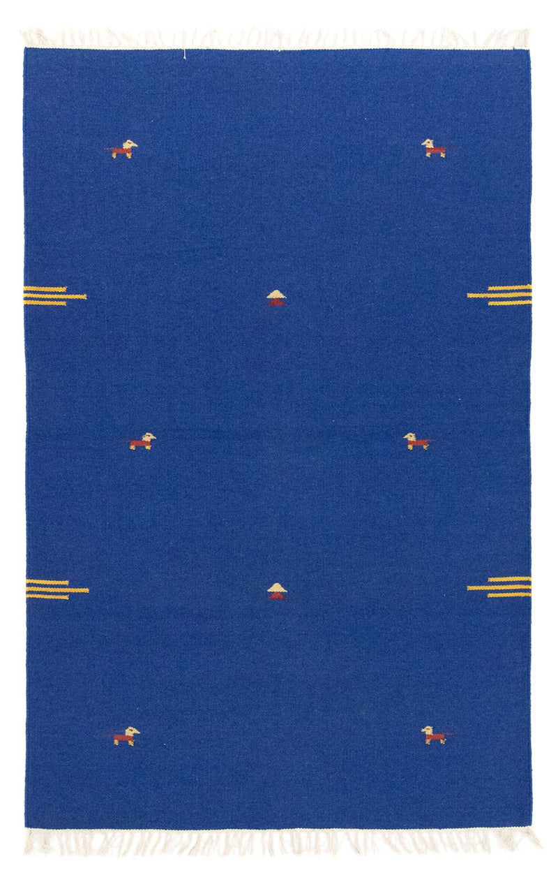 キリム モダン 絨毯 180x120cm - ウールラグ