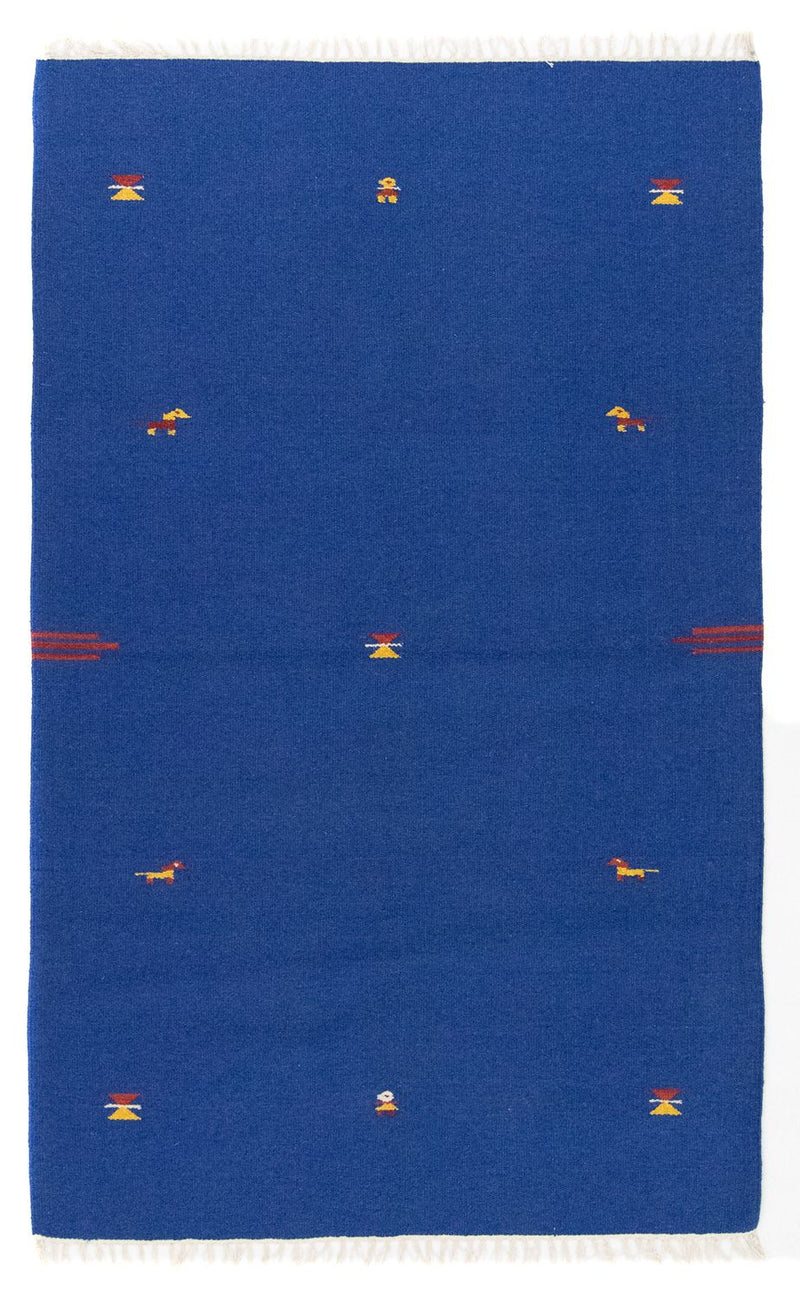 キリム モダン 絨毯 180x120cm - ウールラグ