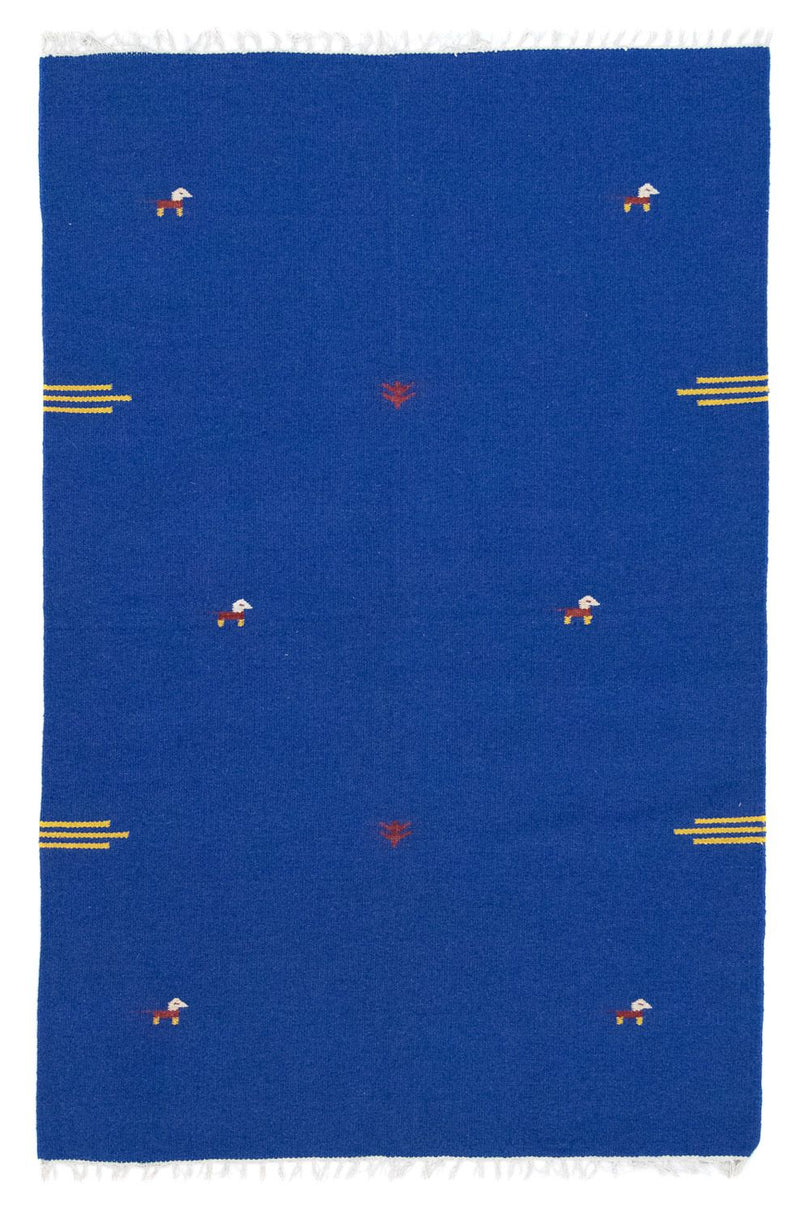 キリム モダン 絨毯 180x120cm - ウールラグ