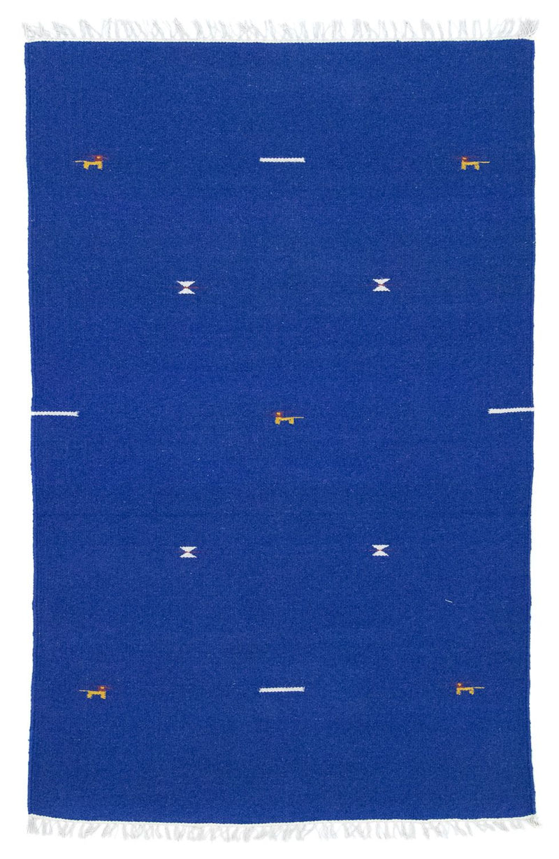 キリム モダン 絨毯 180x120cm - ウールラグ
