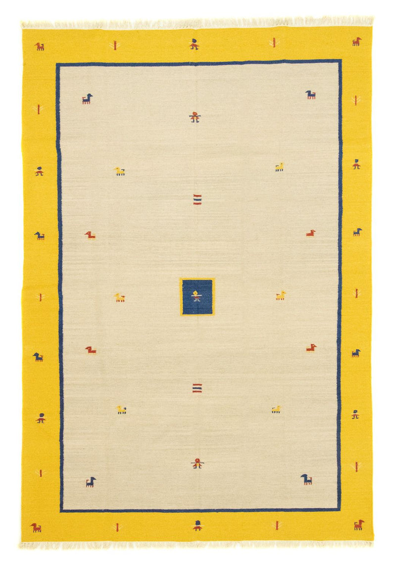 キリム モダン 絨毯 300x200cm - ウールラグ