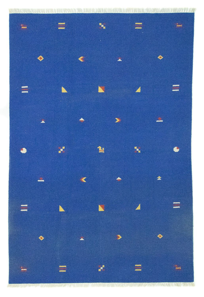 キリム モダン 絨毯 300x200cm - ウールラグ