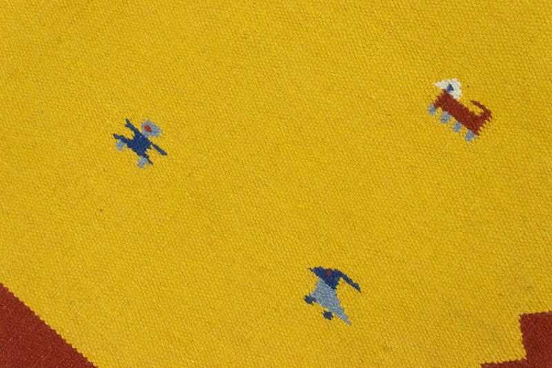 キリム モダン 絨毯 180x120cm - ウールラグ