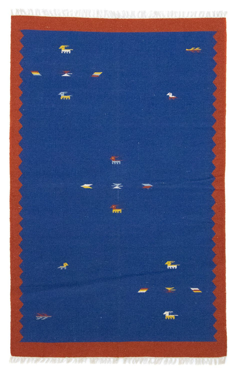 キリム モダン 絨毯 180x120cm - ウールラグ