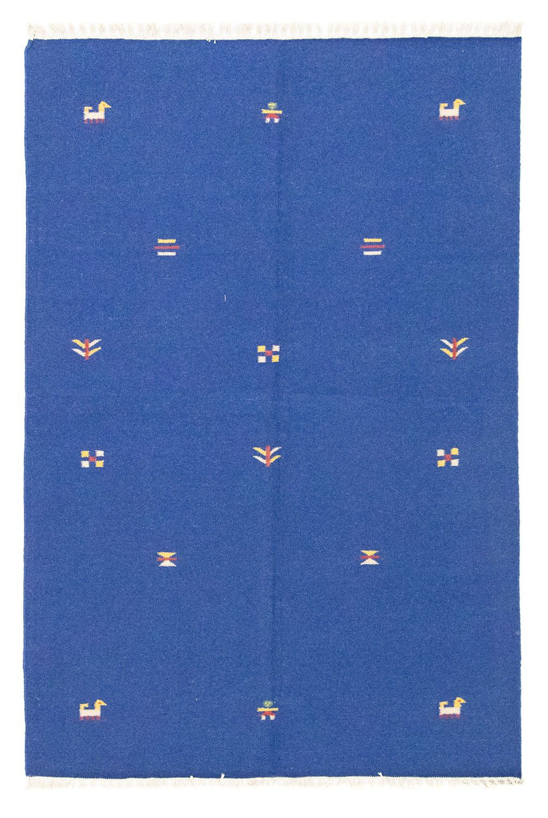 キリム モダン 絨毯 200x140cm - ウールラグ