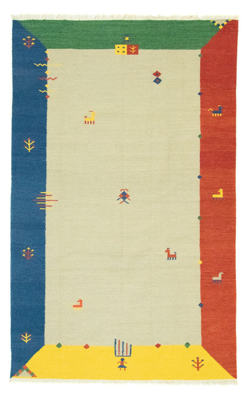 キリム モダン 絨毯 300x200cm - ウールラグ