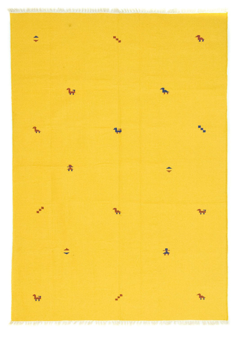 キリム モダン 絨毯 300x200cm - ウールラグ