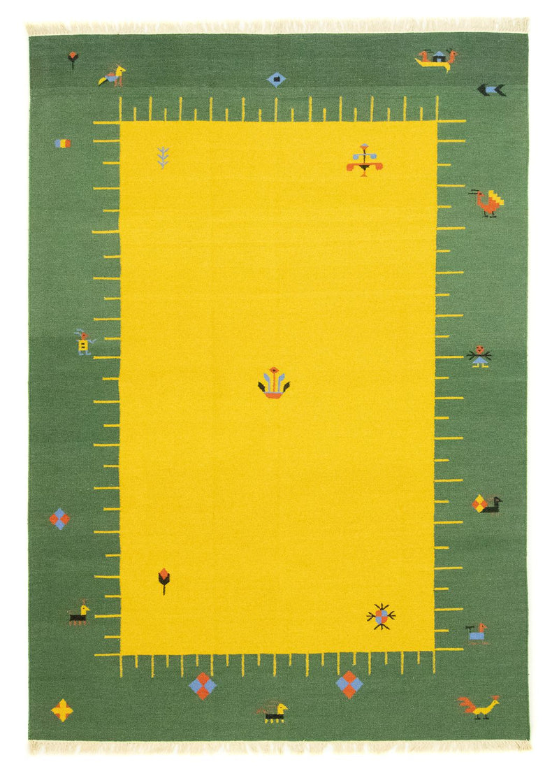 キリム モダン 絨毯 300x200cm - ウールラグ