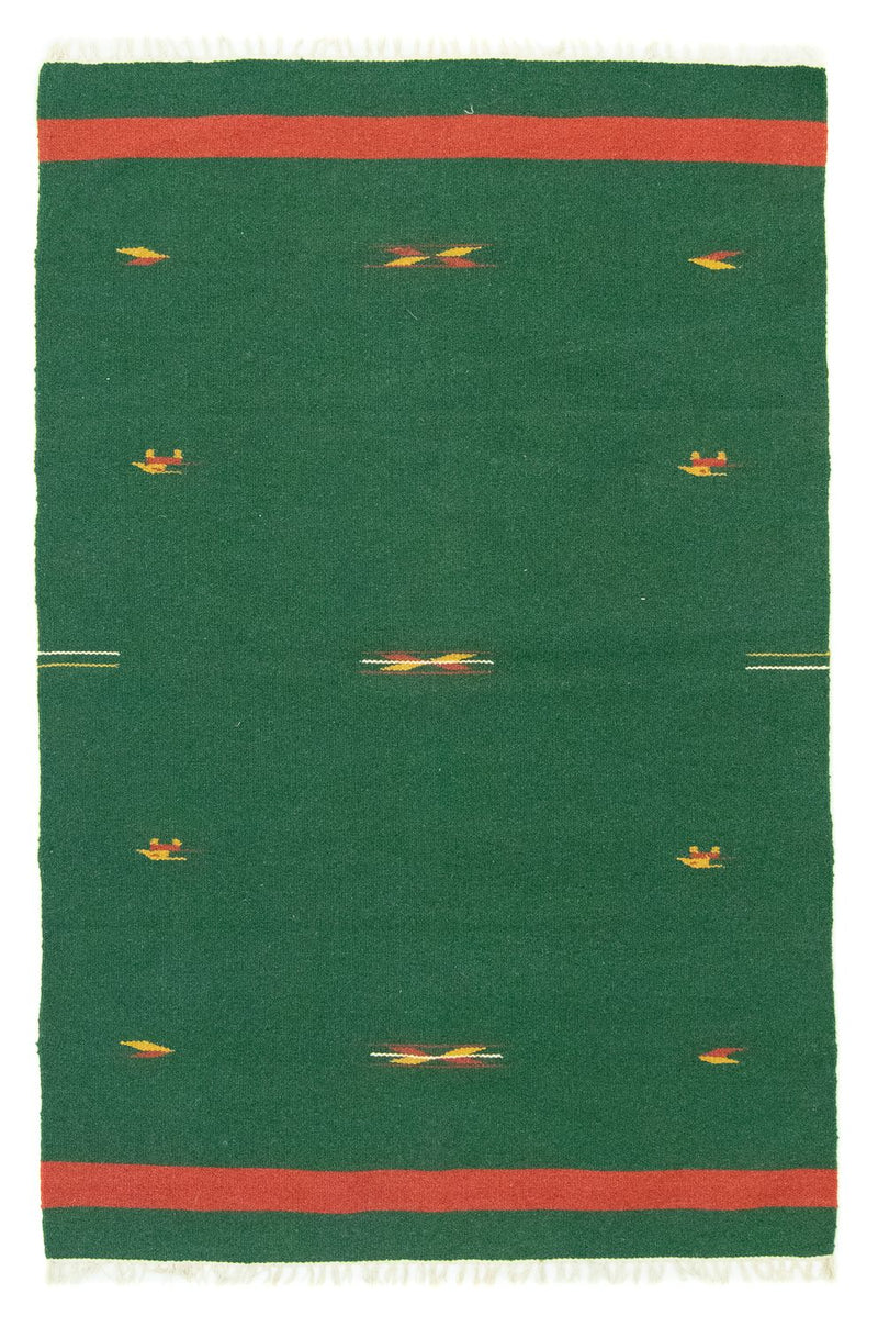 キリム モダン 絨毯 180x120cm - ウールラグ