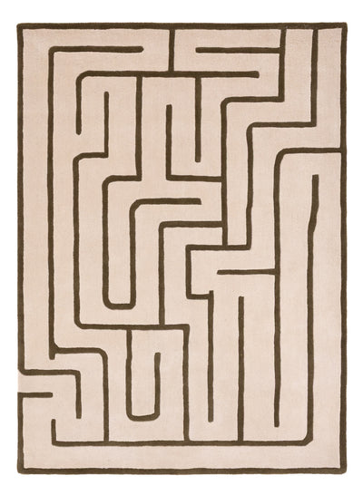 子供用ラグ Labyrinth - ウールラグ