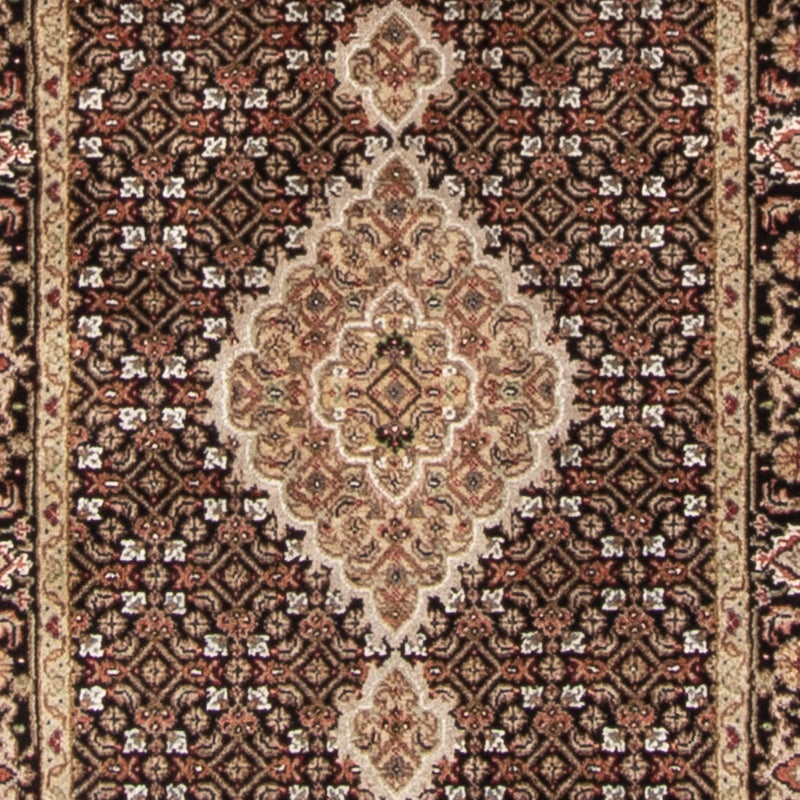 インド タブリーズ 絨毯 372x81cm - オリエンタル絨毯