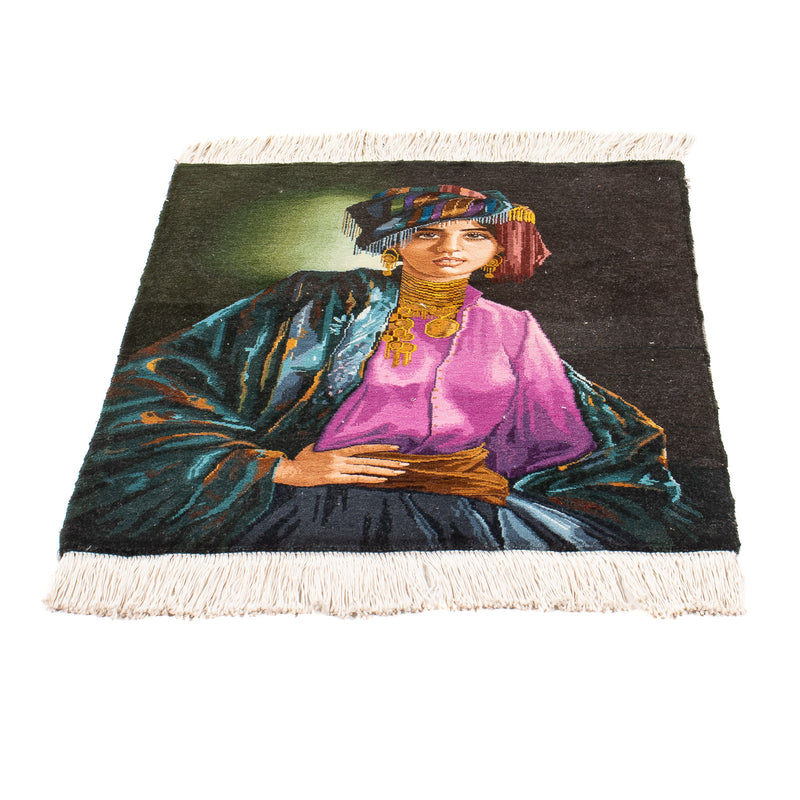 タブリーズ 絨毯 75x58cm - ペルシャ絨毯
