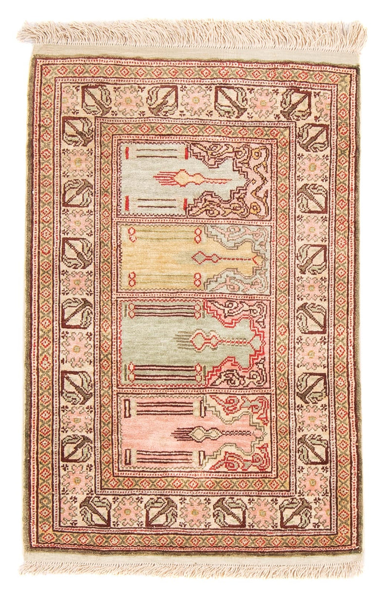ヘレケ 絨毯 61x41cm - オリエンタル絨毯