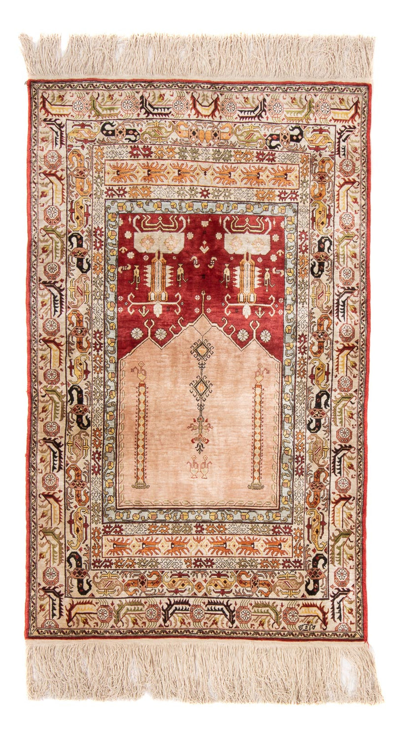 ヘレケ 絨毯 119x72cm - オリエンタル絨毯