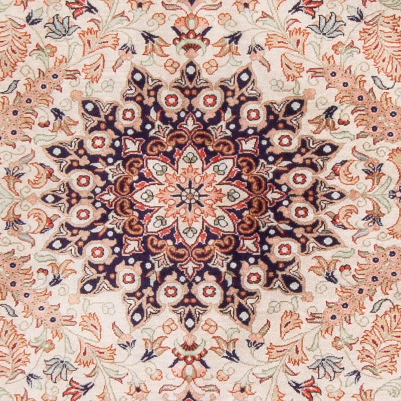 ゴム - シルク 絨毯 119x77cm - ペルシャ絨毯