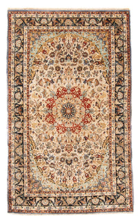 中国シルク 絨毯 154x94cm - オリエンタル絨毯 – product image