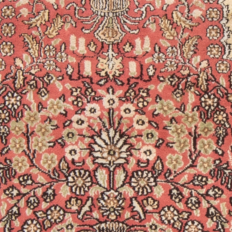 中国シルク 絨毯 86x64cm - オリエンタル絨毯