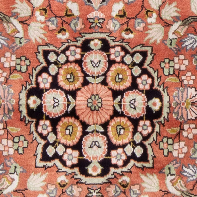 中国シルク 絨毯 93x62cm - オリエンタル絨毯