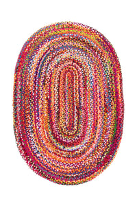ジュートラグ 絨毯 Indigo Stripy – product image
