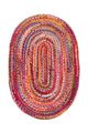 ジュートラグ 絨毯 Indigo Stripy