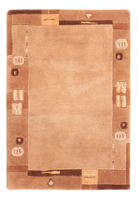 ネパール絨毯 90x60cm - ウールラグ – product image
