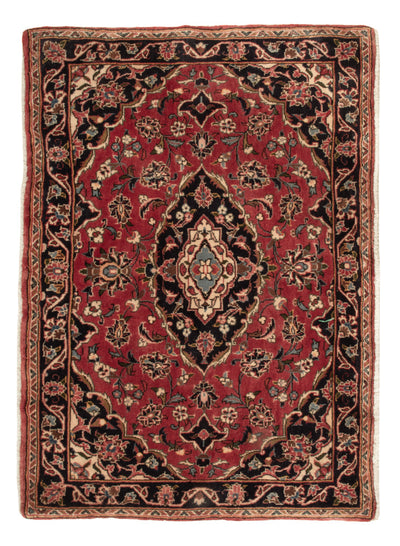 カシャーン 絨毯 77x108cm - オリエンタル絨毯
