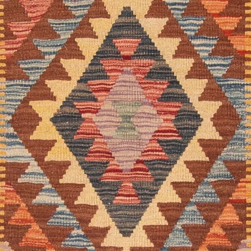 キリム マイメネ 絨毯 196x100cm - ウールラグ
