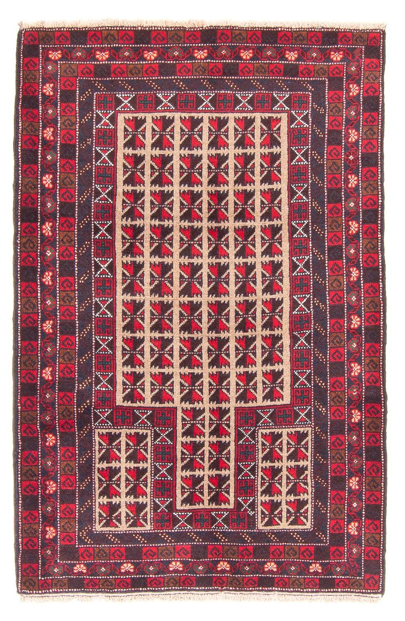 バルーチ絨毯 140x93cm - オリエンタル絨毯