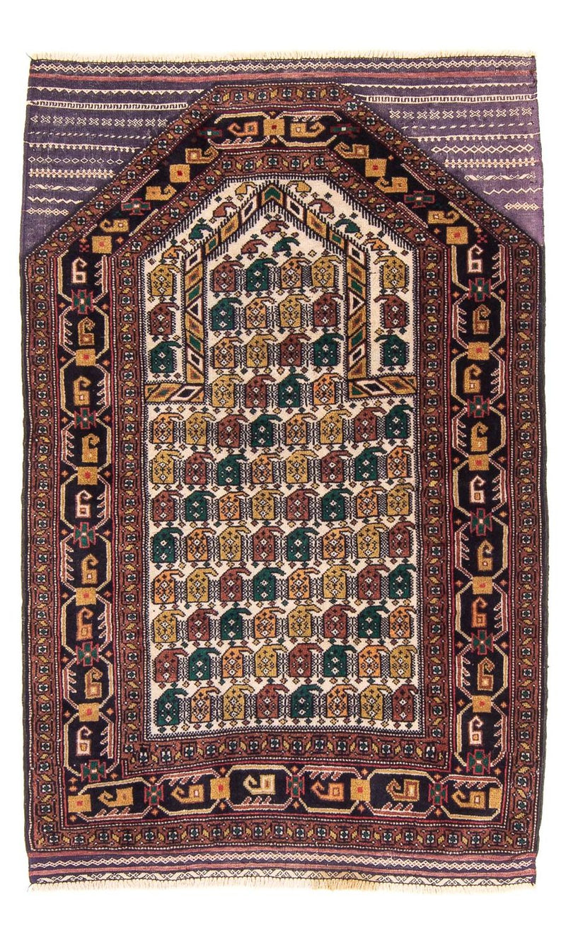 バルーチ絨毯 126x82cm - オリエンタル絨毯