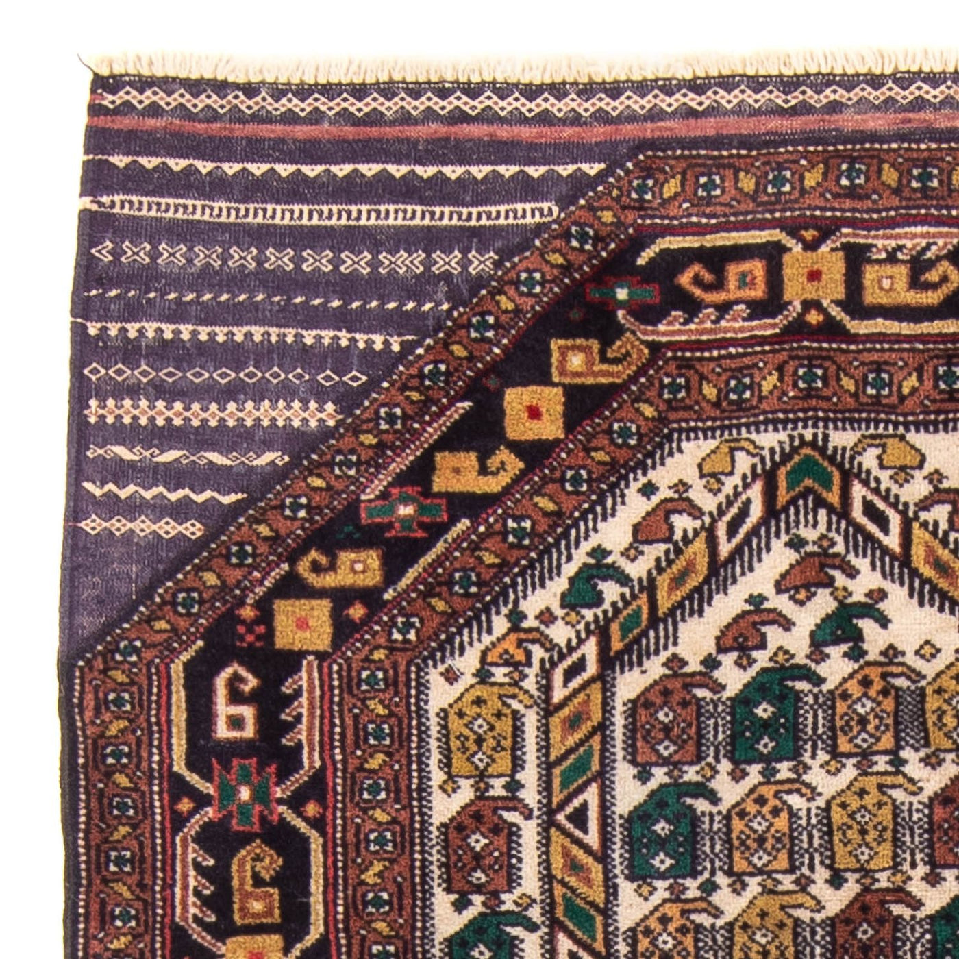 バルーチ絨毯 126x82cm - オリエンタル絨毯