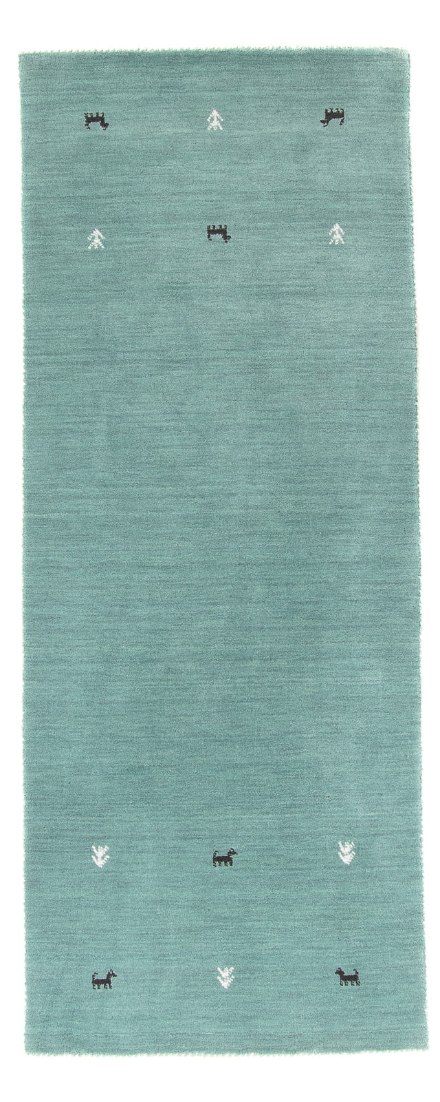 ギャベ・ルーム 絨毯 200x75cm - ウールラグ