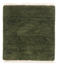 インド ギャベ 絨毯 54x51cm - ウールラグ – product image