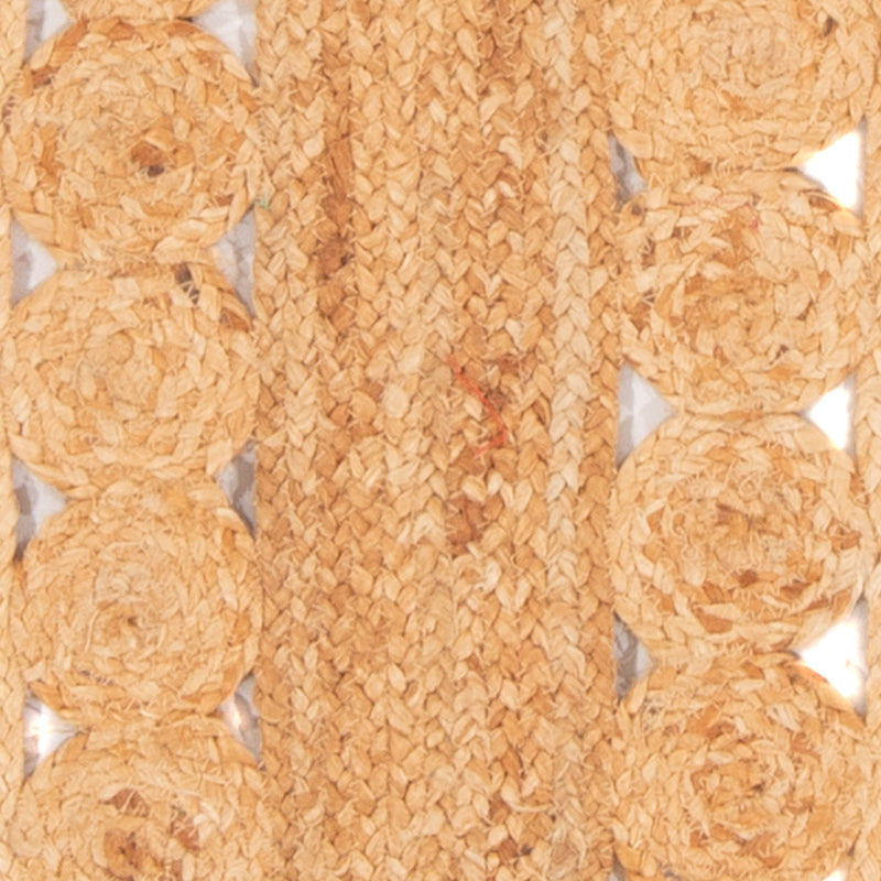 ジュートラグ 絨毯 91x61cm - ウールラグ