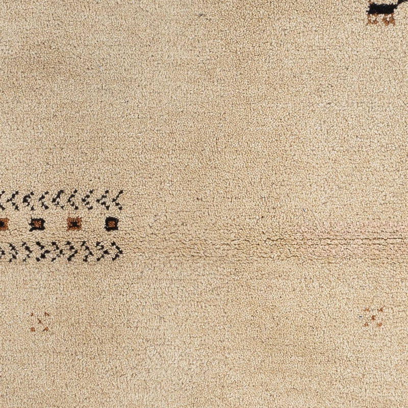 インド ギャベ 絨毯 160x90cm - ウールラグ