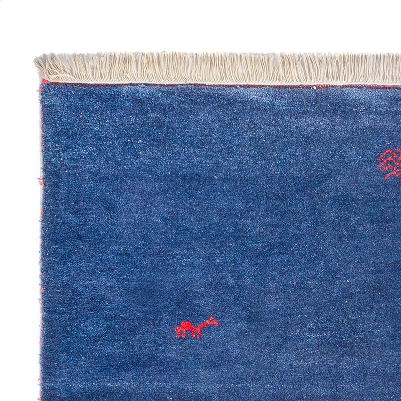 インド ギャベ 絨毯 180x120cm - ウールラグ