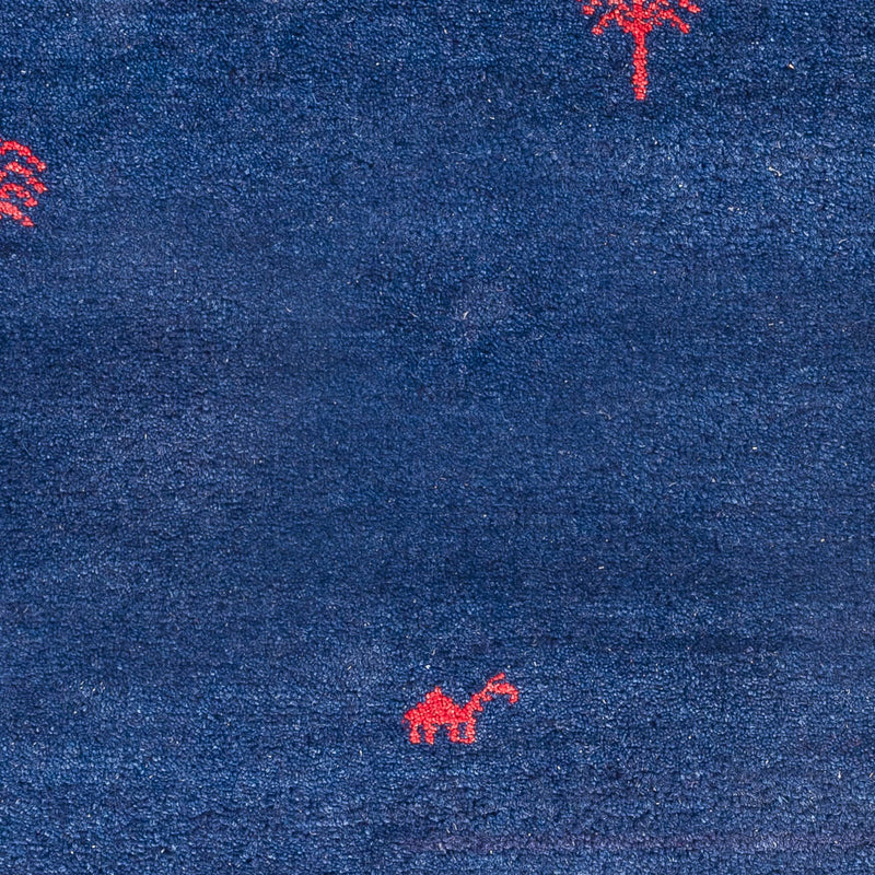 インド ギャベ 絨毯 180x120cm - ウールラグ