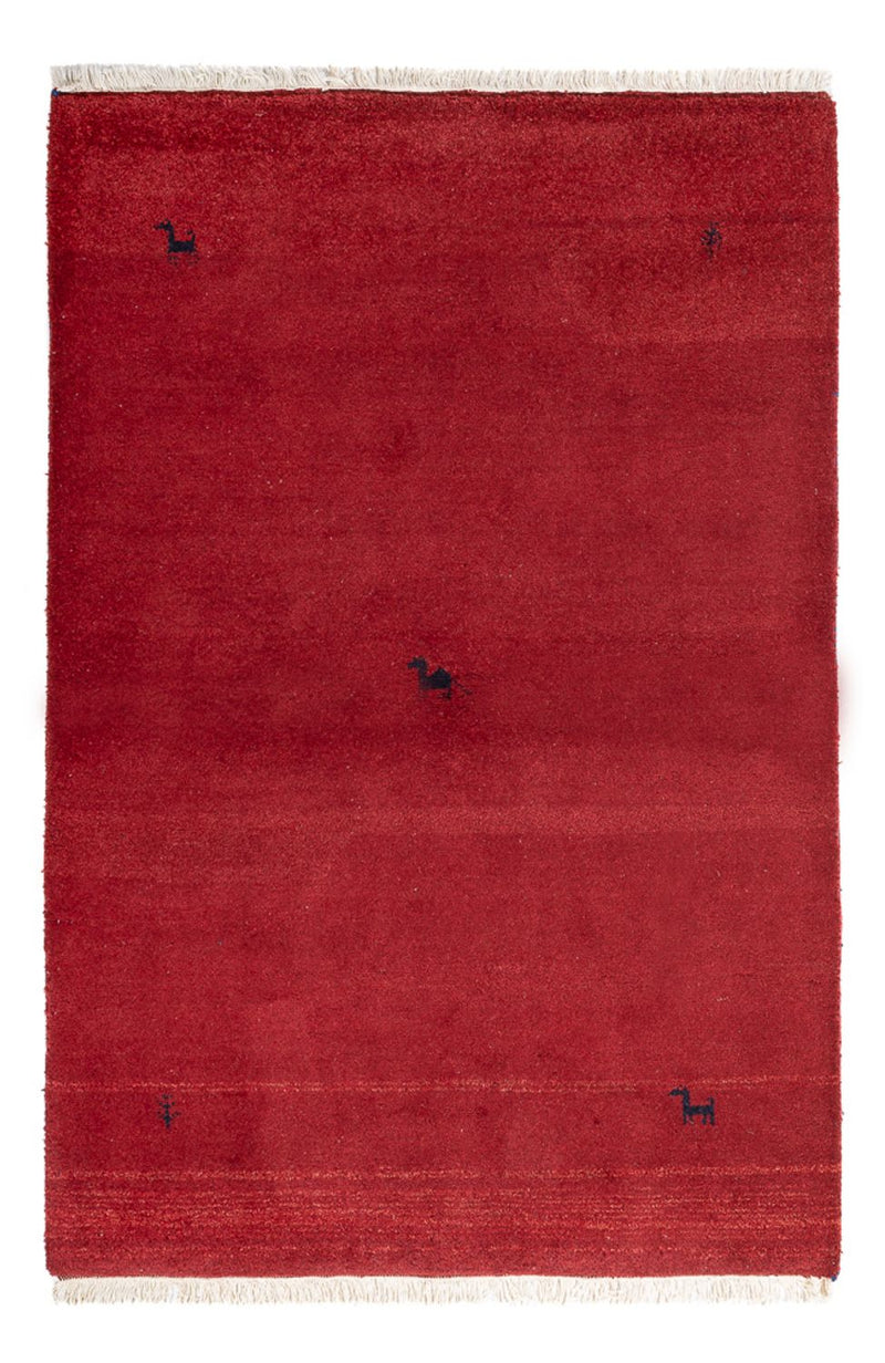 インド ギャベ 絨毯 180x120cm - ウールラグ