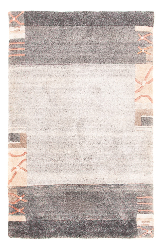 ネパール絨毯 90x60cm - ウールラグ