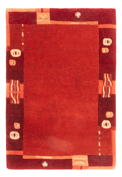ネパール絨毯 60x90cm - ウールラグ