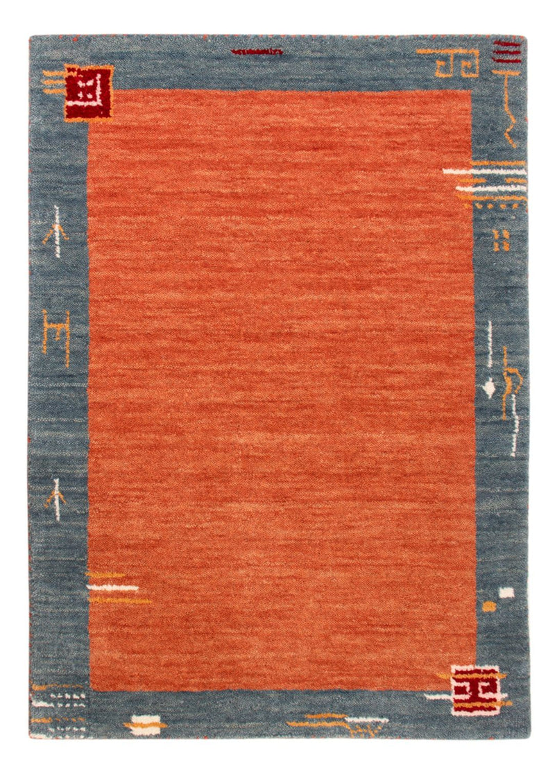 ギャベ・ルーム 絨毯 90x60cm - ウールラグ