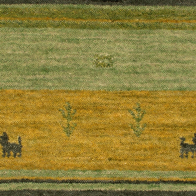 ギャベ・ルーム 絨毯 90x60cm - ウールラグ