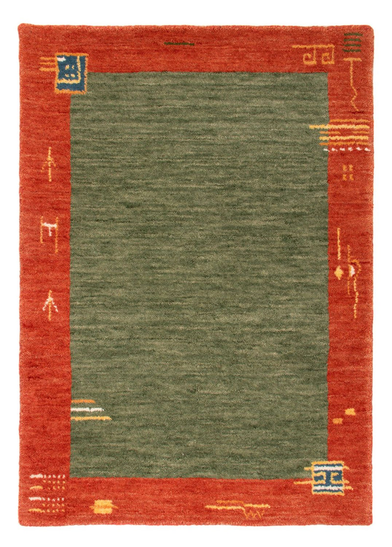 ギャベ・ルーム 絨毯 90x60cm - ウールラグ